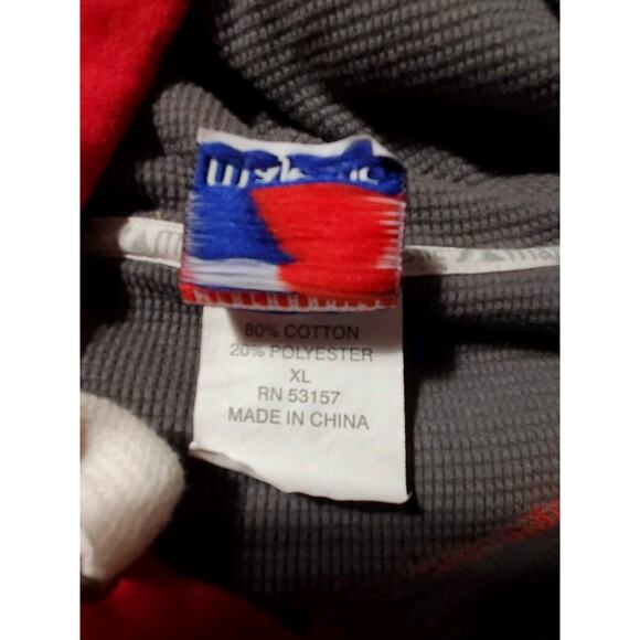 Boston Red Sox Reverse Weave Majestic Hoodies Stitched Logo Red Size XL - Picture 6 of 7